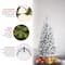 4.5ft. Unlit Flocked Acacia Artificial Christmas Tree